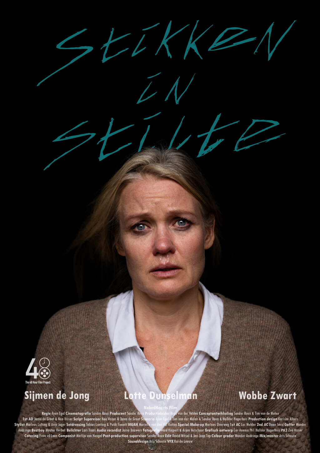 Filmposter for Stikken in stilte